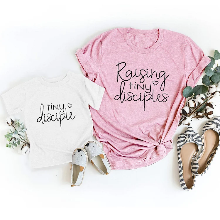BlanketCute-Personalized family Cotton Letter Casual T-shirt | 50
