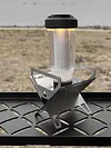 Stainless Steel Mini Folding Stove Portable Mini Wood Stove Outdoor Camping Gear