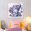 (US Local)Gnome - 9CT Partial Beaded Cross Stitch Kit(39x39cm)
