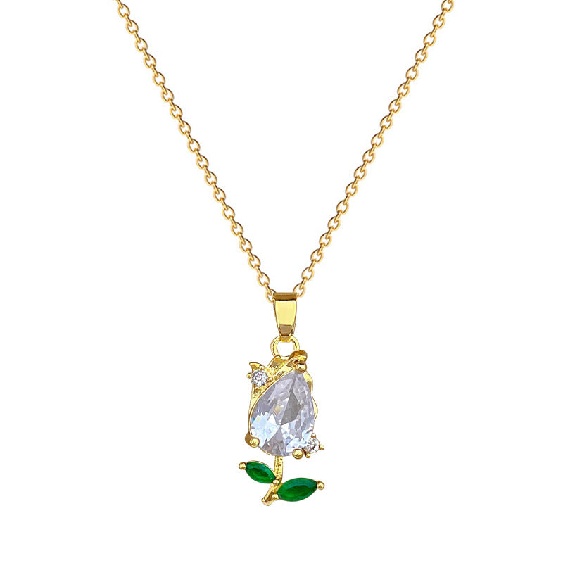 Moon Geometric Stainless Steel Stainless Steel Necklaces