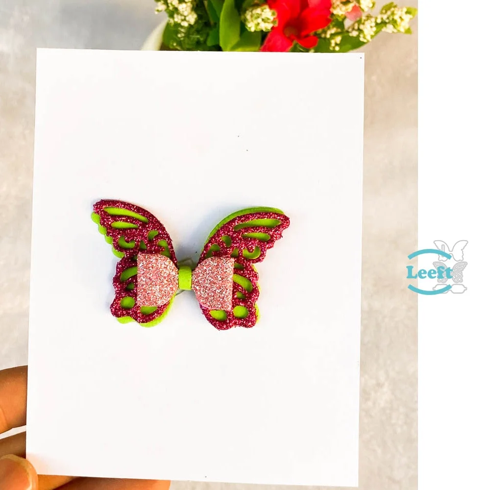 Butterfly Bow Ties Metal Dies Cut Template for Embossing DIY Scrapbooking Paper Album Gift Card Making New Stencil Craft Cuts