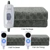 Plush Electric Blanket Winter Warm Throw Single Velvet Smart Office Grey Blanket