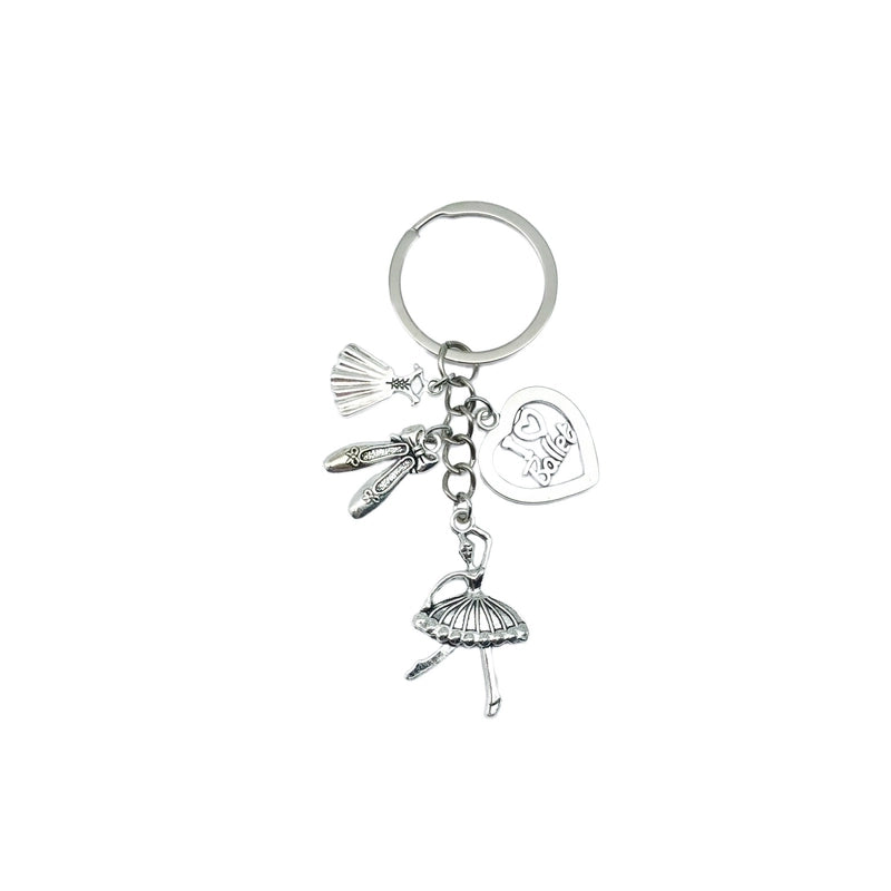 Minimalist Heart Shape Alloy Keychain