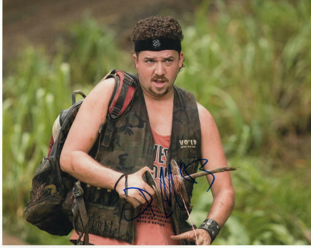 DANNY MCBRIDE SIGNED AUTOGRAPHED 8X10 Photo Poster painting - EASTBOUND AND DOWN, TROPIC THUNDER