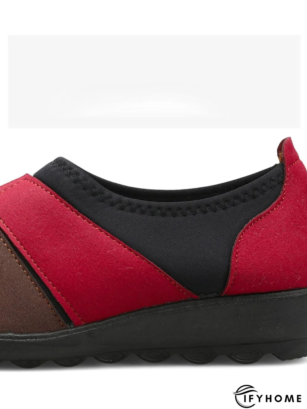 Breathable Color Contrast Stitching Walking Shoes | IFYHOME