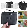 10Pcs/Set BBQ Seasoning Bottle Set with Storage Bag for Outdoor Camping Picnic