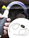 Car Fuel Pump with Hose Fuel Diesel Gasoline Pump Hand Straw Pump (1 Meter)