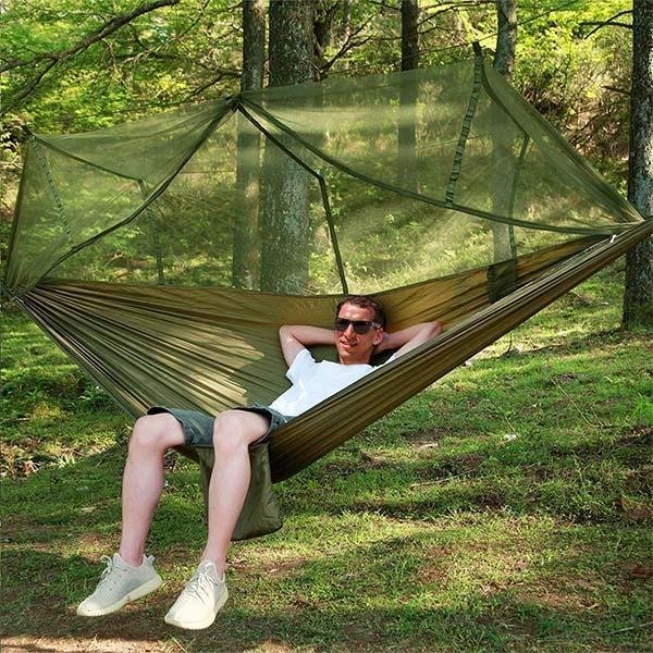 Ultralight Camping Mosquito Net Hammock Set