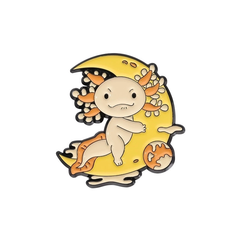 Cute Pin Animal Letter Alloy Stoving Varnish Unisex Brooches