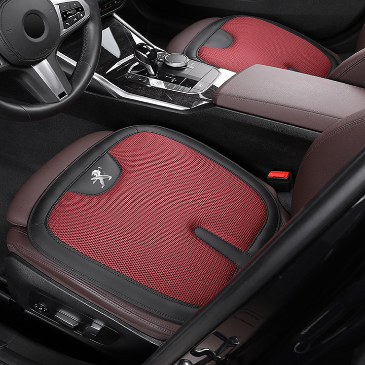 ✨Spring Sale✨Summer Comfortable Leather Ice Silk Mosaic Car Seat Cushion