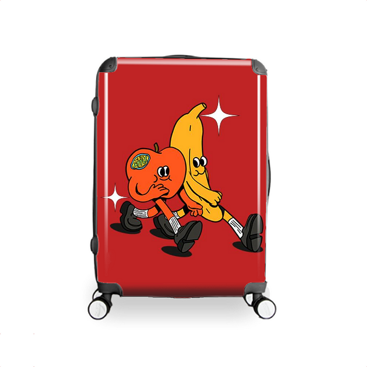 Apples And Bananas Are Best Friends, Fruit Hardside Luggage