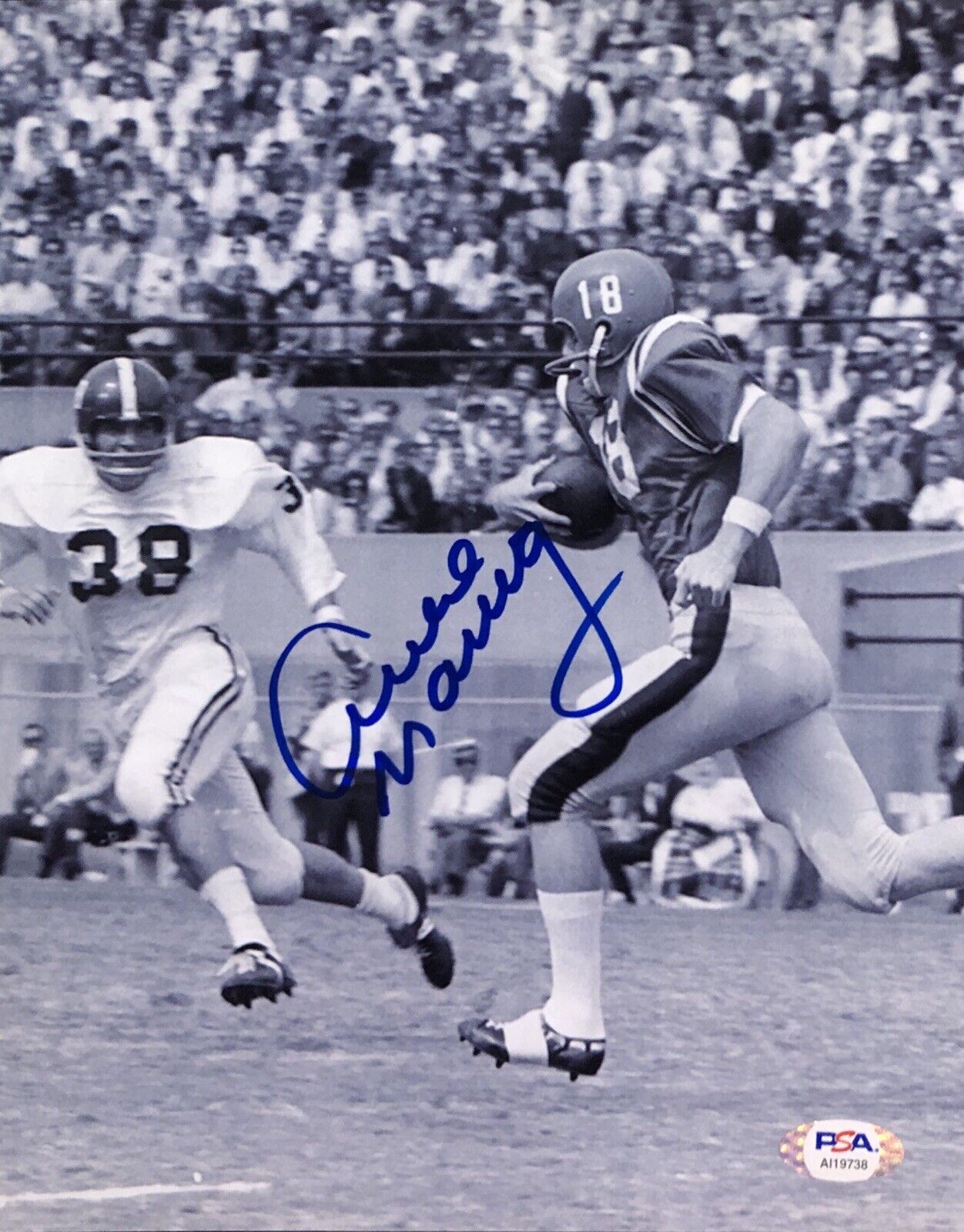 Archie Manning Signed Autographed 8x10 Photo Poster painting Ole Miss Rebels Psa/Dna