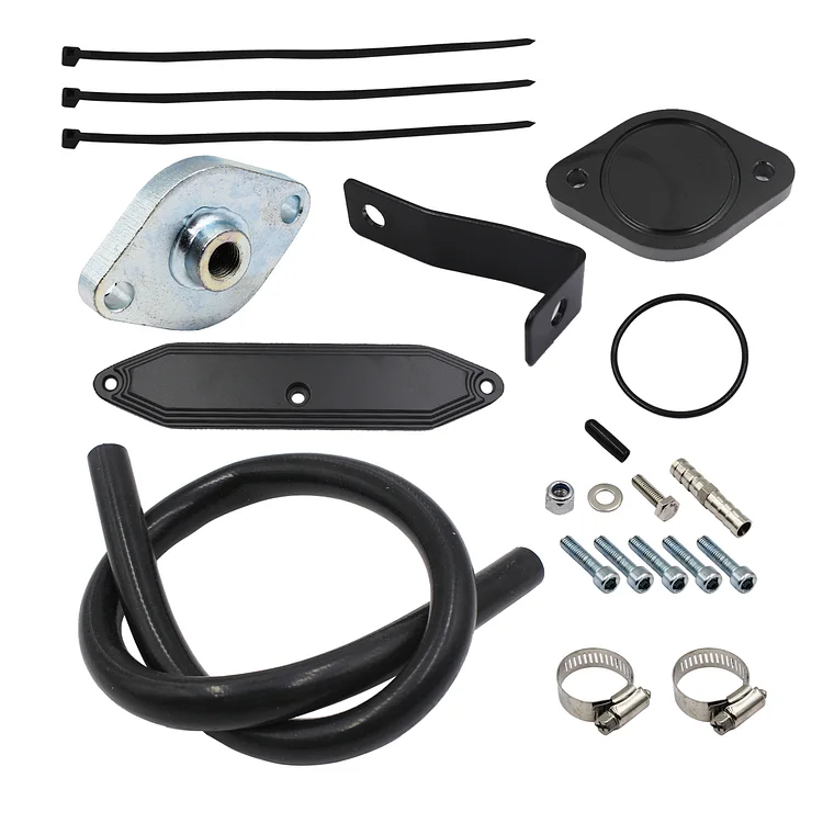 EGR DELETE VALVE COOLER KIT FITS 2011 2012 2013 2014 FORD F250 F350 POWERSTROKE DIESEL 6.7L