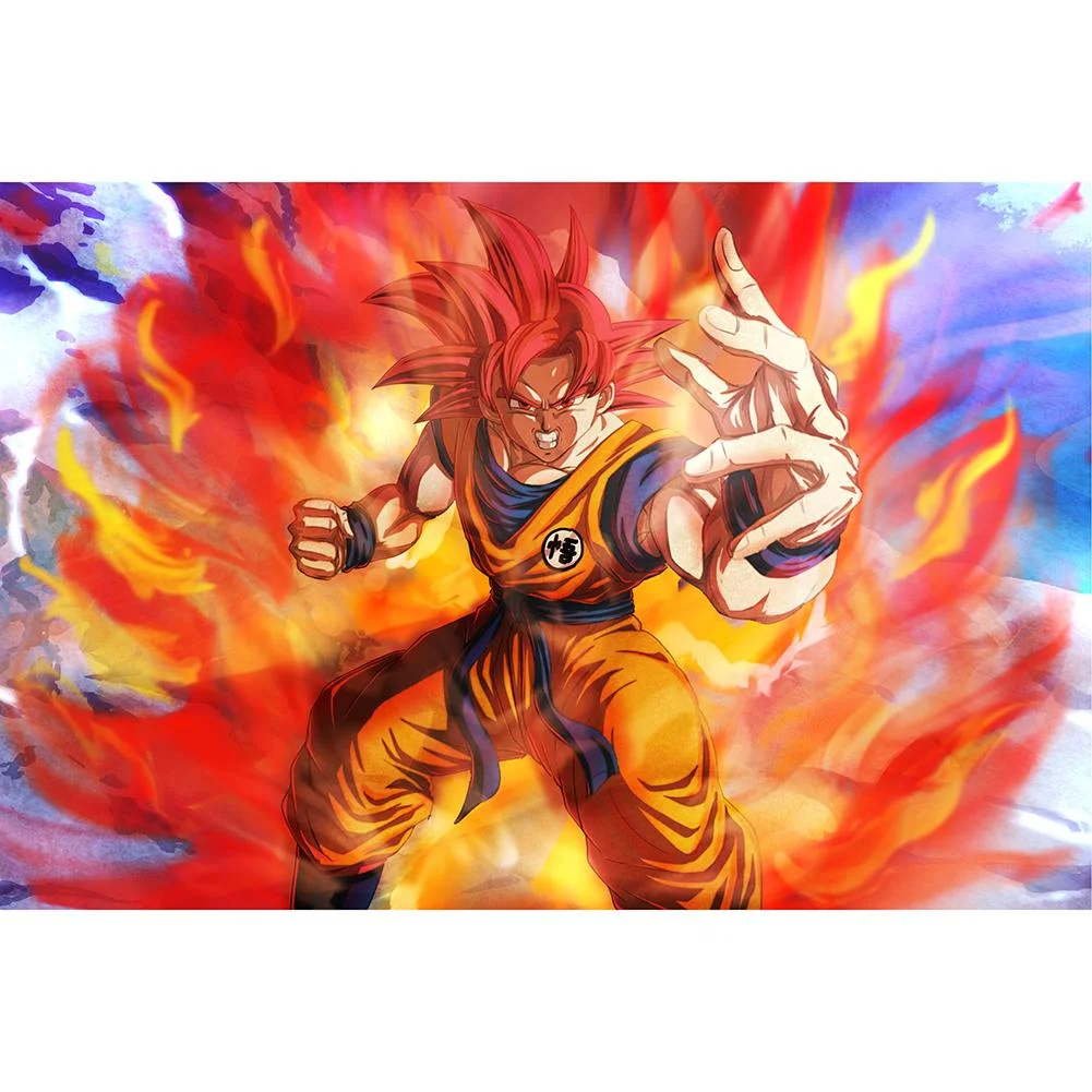 5D Diamond Painting Dragon Ball Z Characters Kit