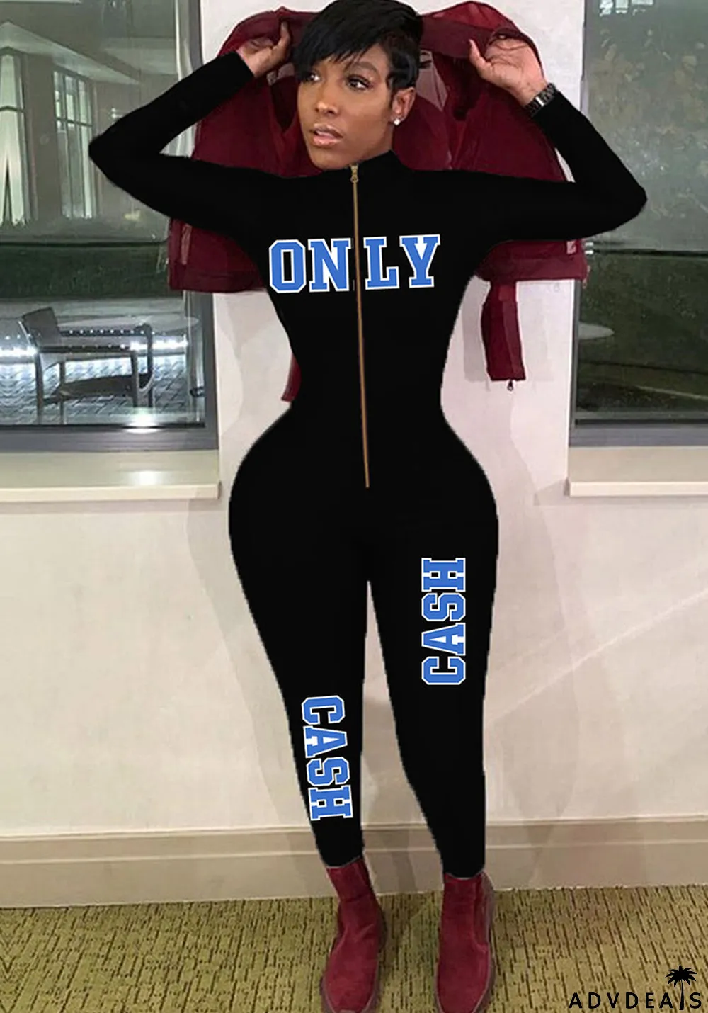 Women's Women's One Piece Sports Jumpsuit