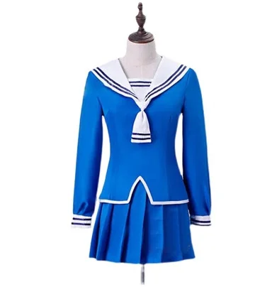 Fruits Basket Tohru Honda Cosplay Navy Costume School Uniform