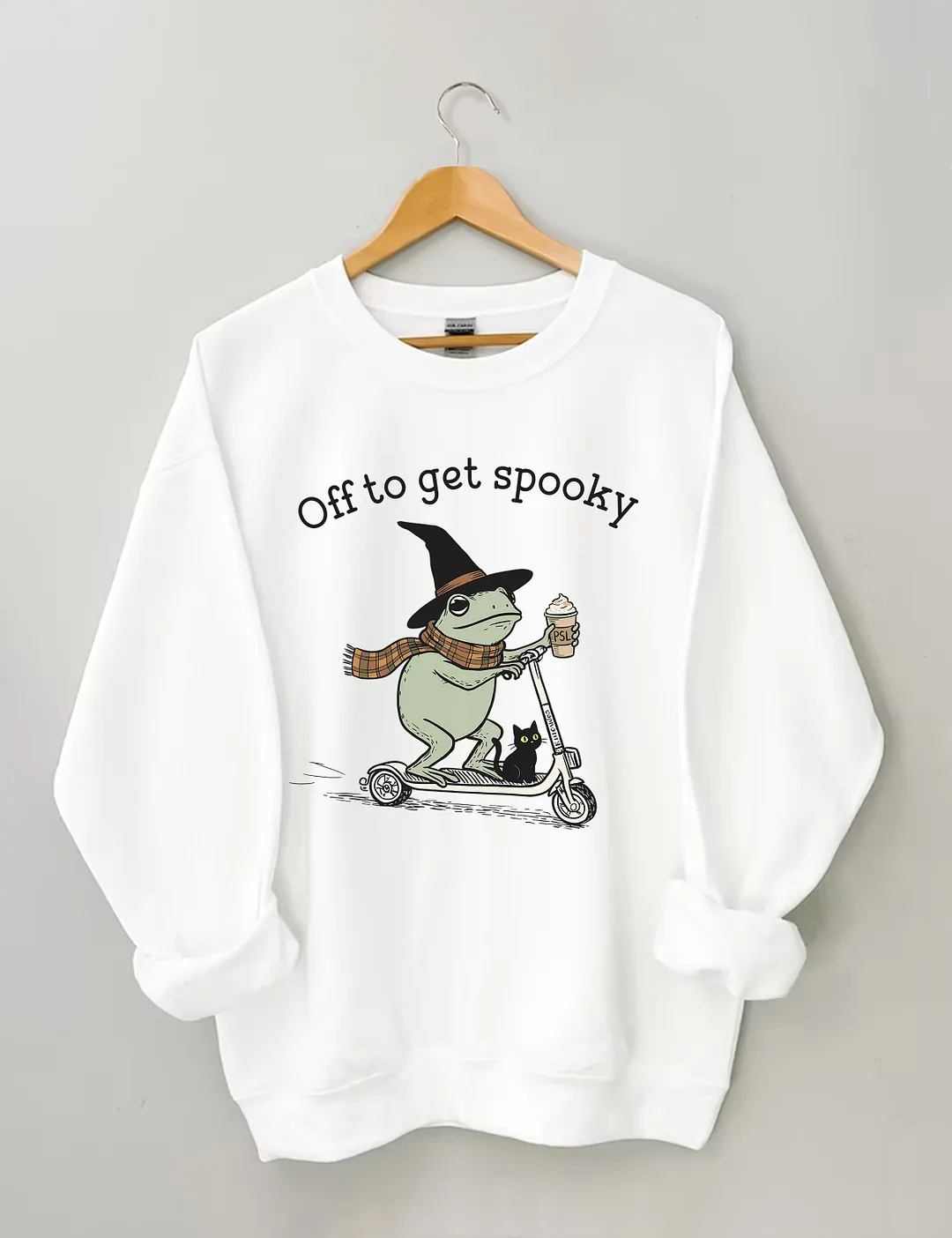 Off To Get Spooky Sweatshirt