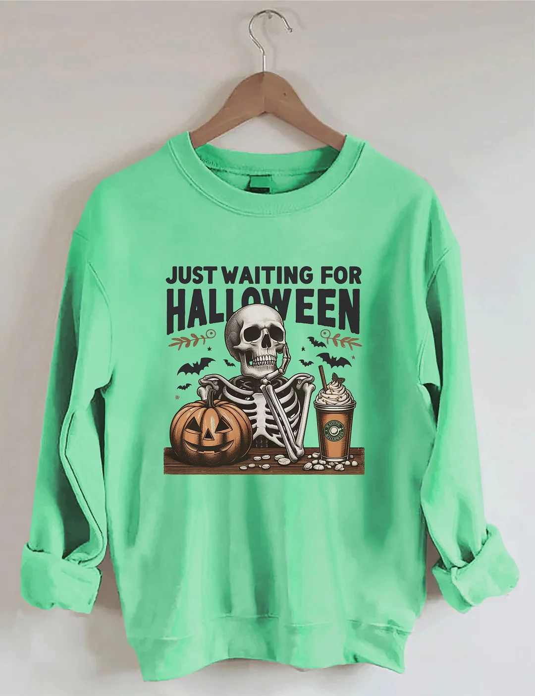 Just Waiting for Halloween Sweatshirt