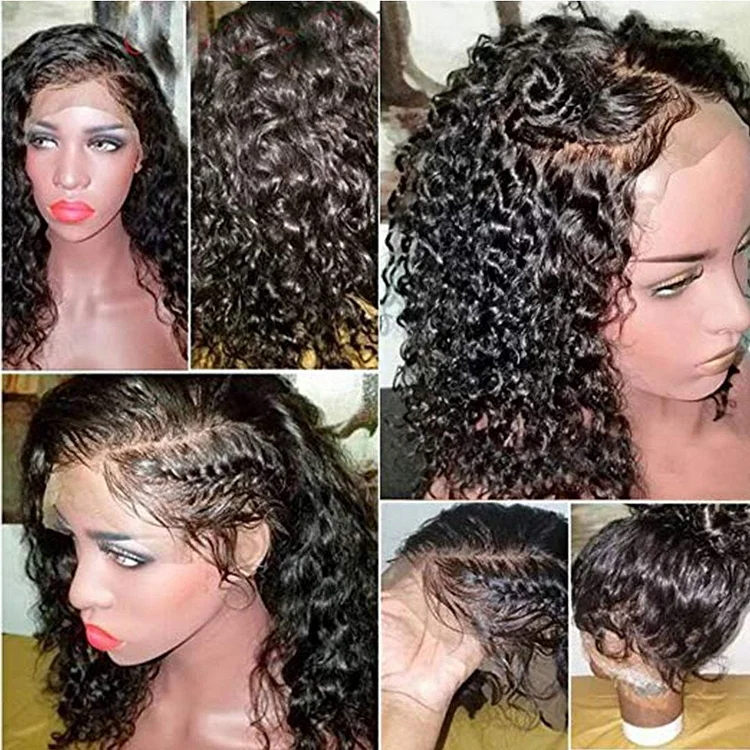 16-20 Inch Curly hair wig without glue