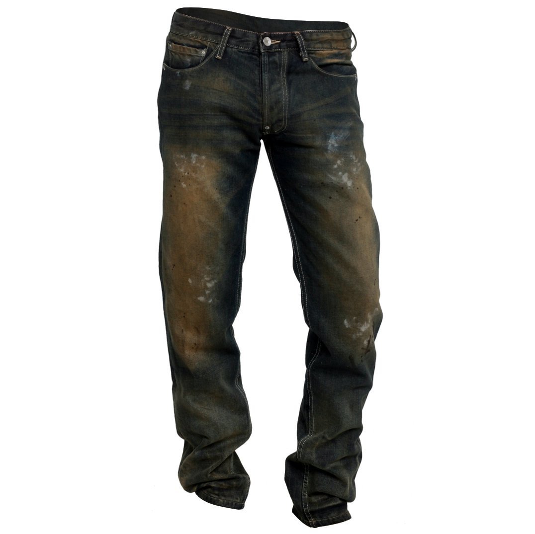Mens Outdoor Washed And Old Fashion Denim Trousers / [viawink] /