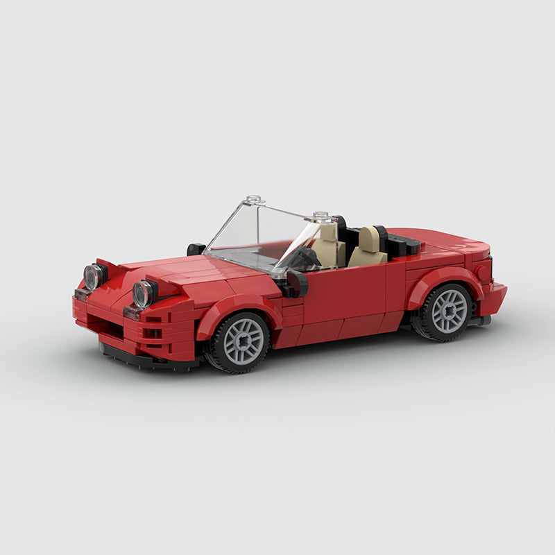 Mazda MX-5 NA Convertible Custom Car MOC Minifigure Bricks monstertoys