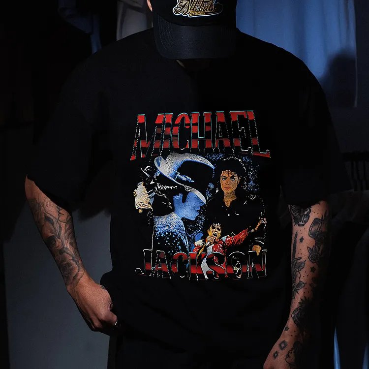 Michael Jackson Printed Men's T-shirt