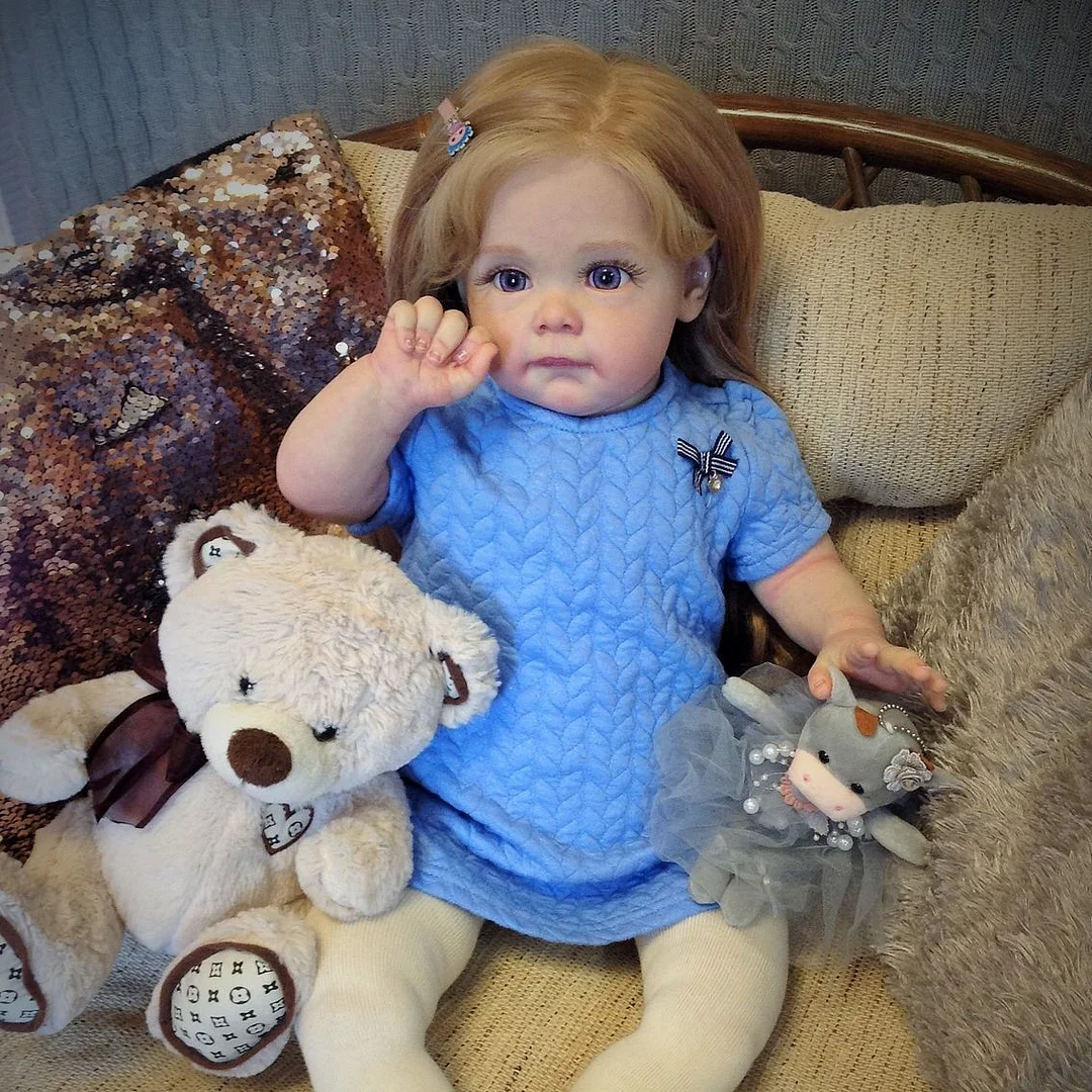 [NEW] 17'' &22'' Realistic and Lifelike Reborn Baby Girl Doll Bailey with Accessories Baby Gift 2024 -Creativegiftss® - [product_tag] RSAJ-Creativegiftss®