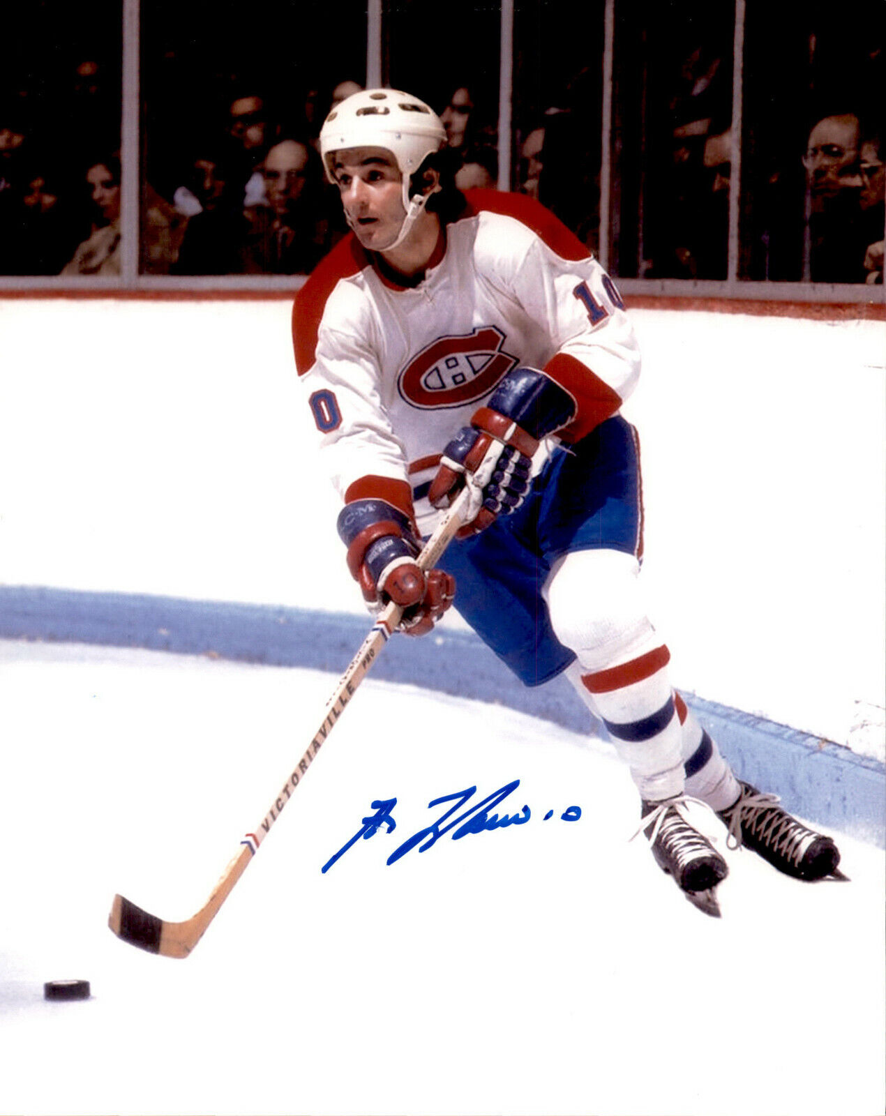 Guy Lafleur SIGNED autographed 8x10 Photo Poster painting MONTREAL CANADIENS #7