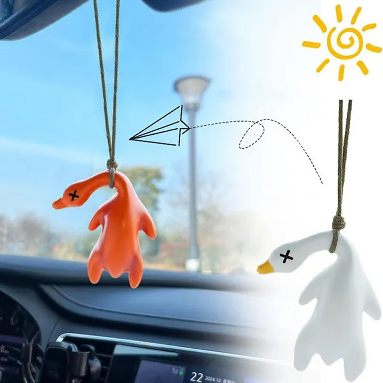 ⏳Limited time 50% off💥Car hanging ornament in the shape of a roast duck