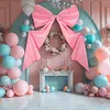 Large Bow Decor Satin Ribbon Bow Tie Giant Hanging Bowknot Party Wall Decoration