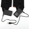 Electric Heated Socks Battery Heated Socks Skiing Sock for Skiing (2 Battery)