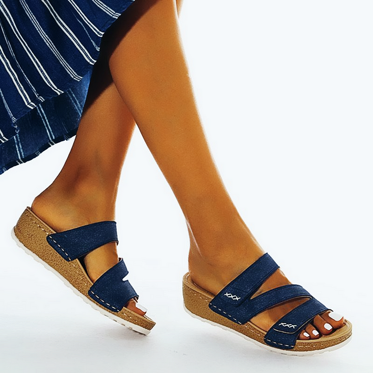 Vanccy Women's Summer Breathable Slippers QueenFunky