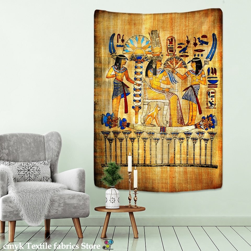 Ancient Egyptian Tribal Savage Tapestry Wall Hanging Home Dorm Decor Bedspread Throw Art Home Decor