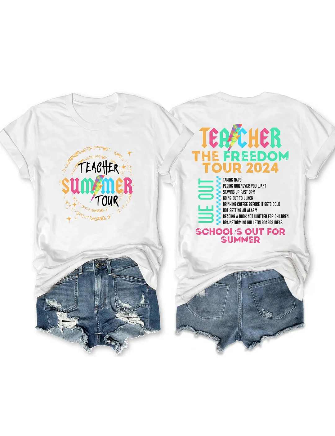 Teacher Summer Tour T-shirt