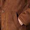 Men's Outdoor Mid-Length Double Layer Woolen Coat Jacket by Inlyline