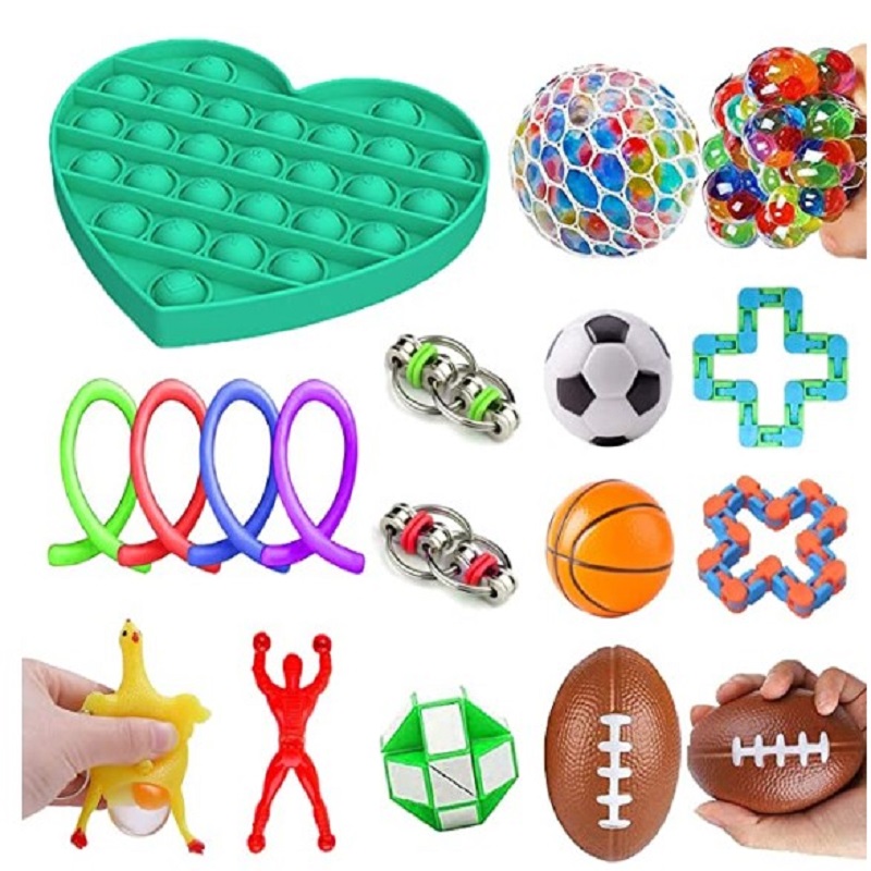 

Push Bubble Sensory Fidget Toys Set, 501 Original