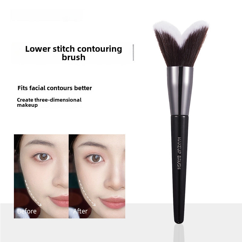 GECOMO Makeup Brush Single Set Beginners Loose Paint Concealer Brush Blush Brush Eye Shadow Brush Cheap Beauty Brush