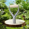 Shovel Handle Easy Install Snow Shovel Top Handle for Snow Shovel Digging Raking