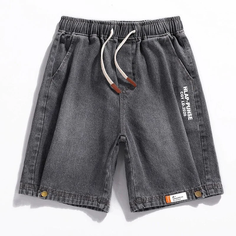 2021 New Summer Men Shorts Men Jeans Shorts Plus Size Fashion Designers Shorts Cotton Jeans Men's Slim Jeans Shorts M-5XL