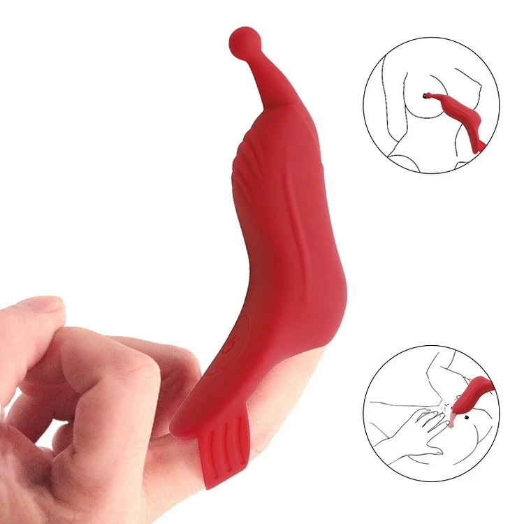 Vibration finger sleeve buckle G-point vibration sleeve