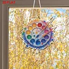 DIY Palette Acrylic Diamond Painting Hanging Ornaments