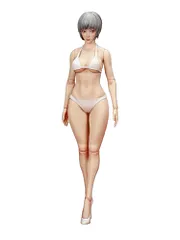 True1Toys 1/6 女性 GC3026 白肌白髪 可動 アクションフィギュア用 素