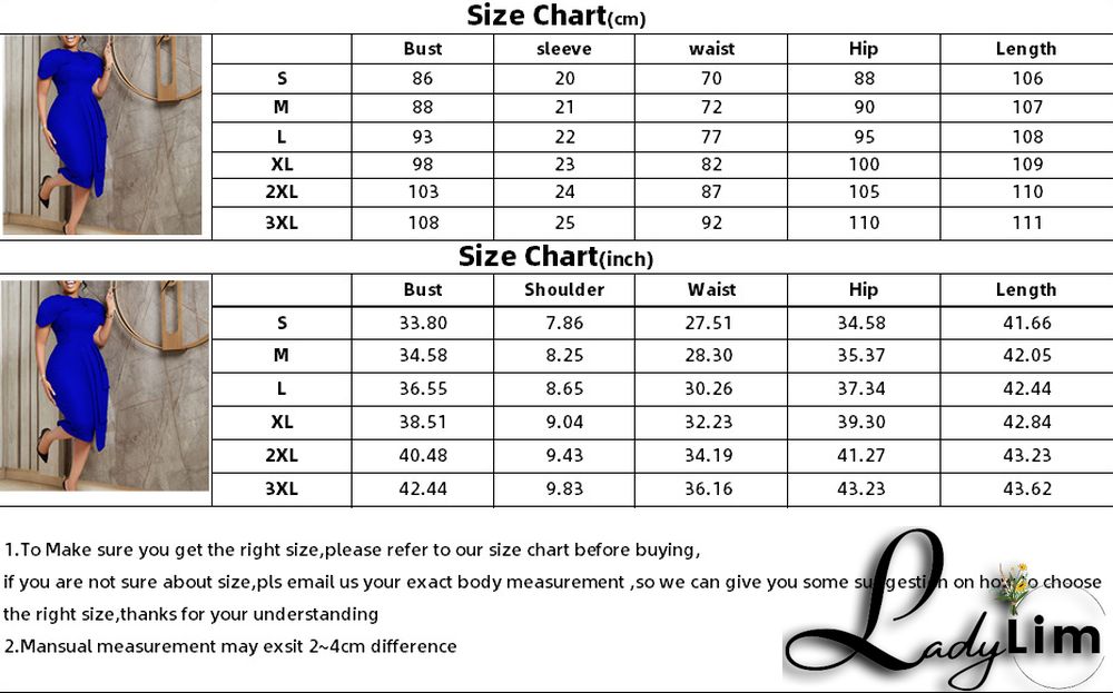 Ladies Africa Summer Elegant Short Sleeve Bodycon Dress