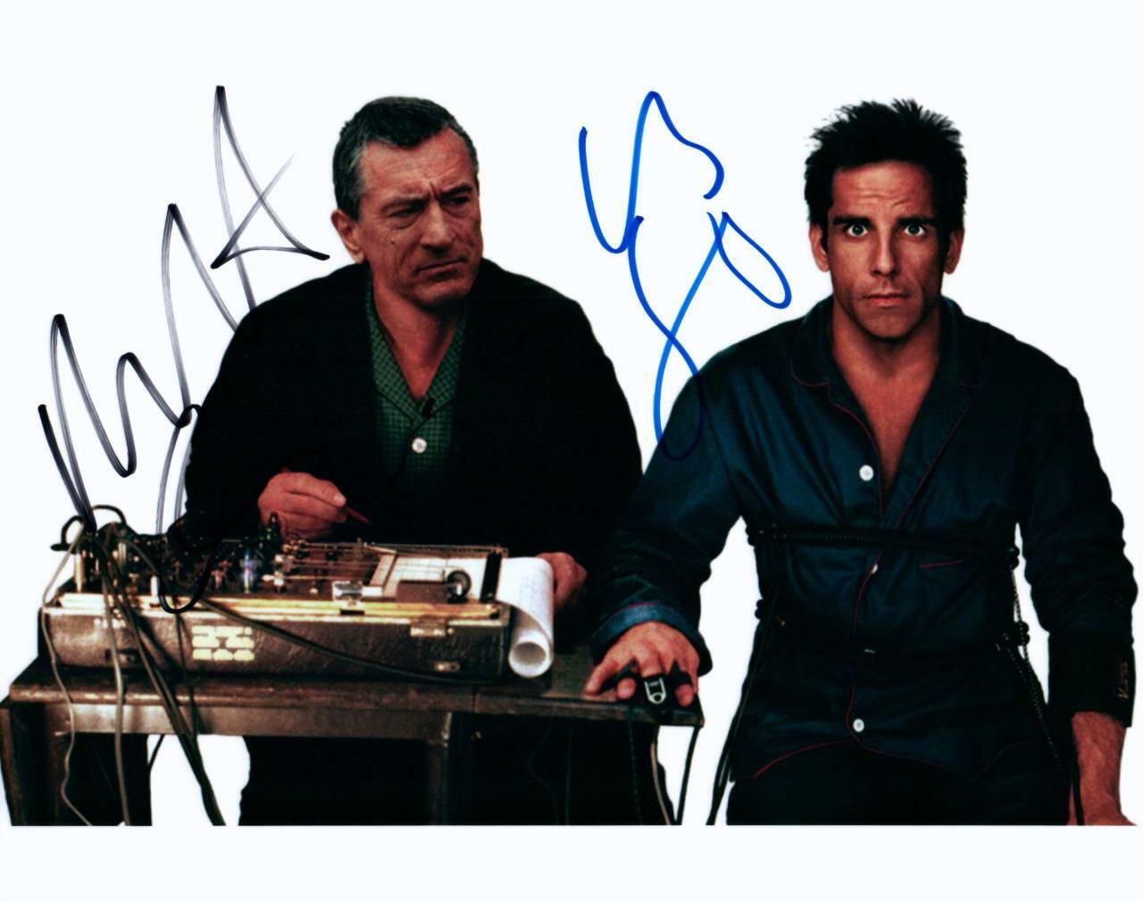 Ben Stiller Robert DeNiro Signed 8x10 Photo Poster painting Autographed Picture plus COA