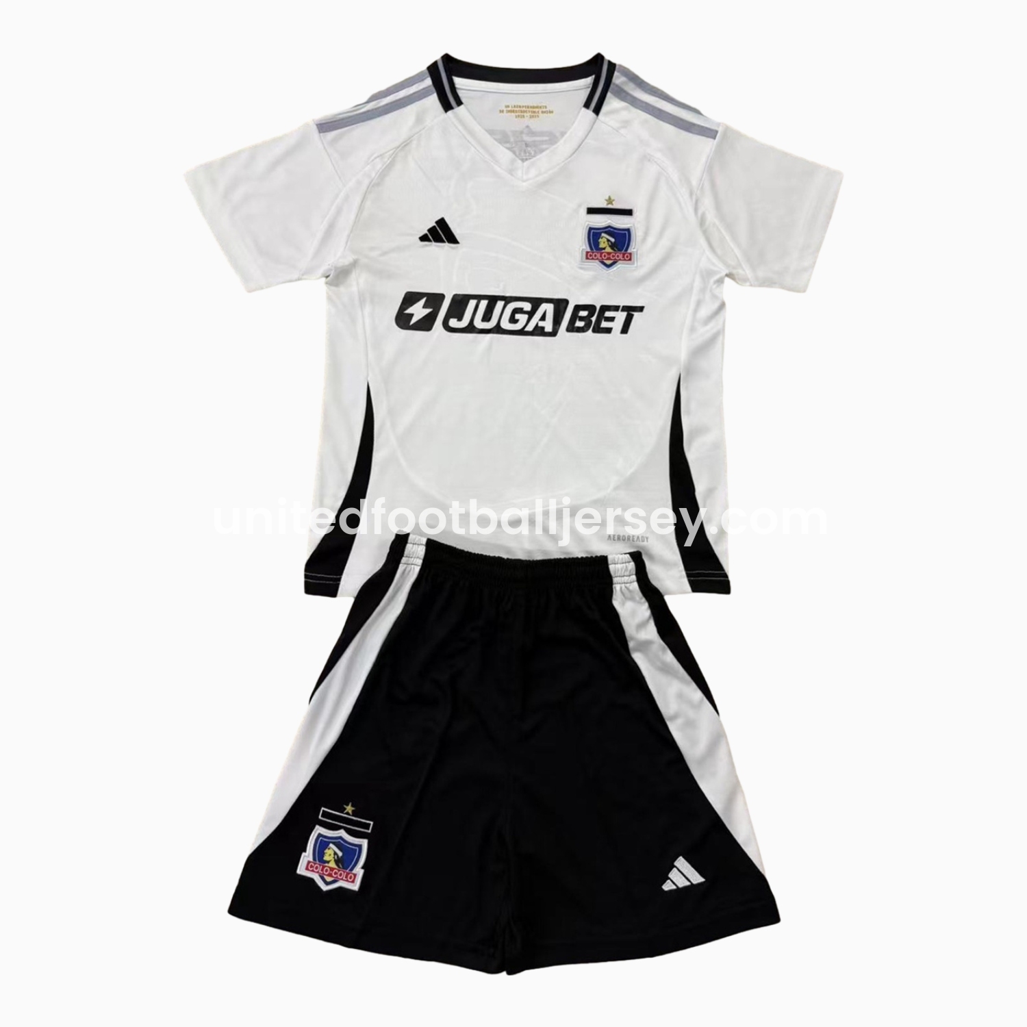 Colo Colo 25-26 Home Men's Adult Jersey Set - Fans Version