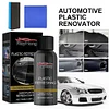 50ml Plastics Refreshing Coating Agent Dust-proof Car Interior Plastic Restorer