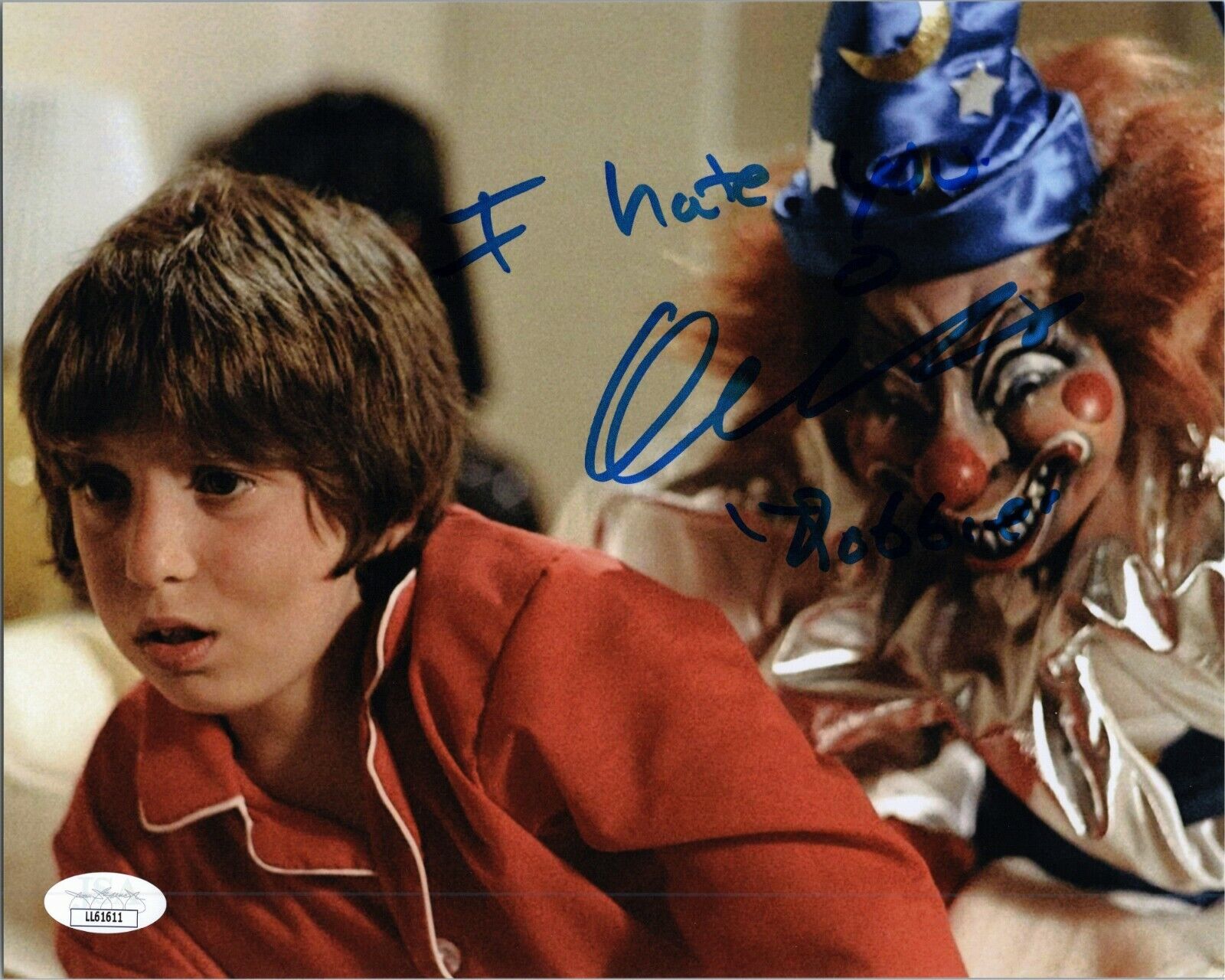 OLIVER ROBINS Authentic Hand-Signed ROBBIE ~ POLTERGEIST