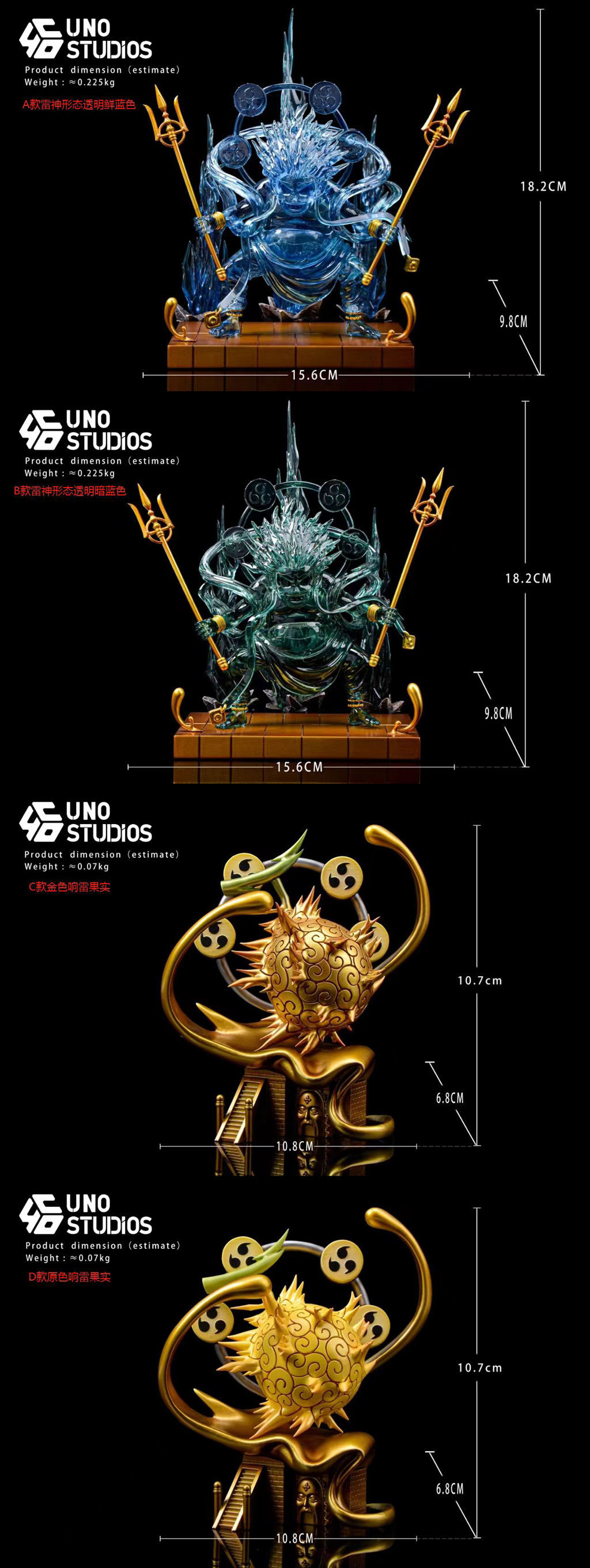 Rumble-Rumble Fruit - ONE PIECE Resin Statue - UNO Studio [In Stock]