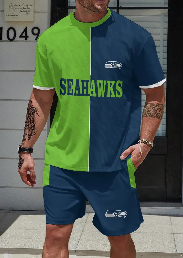 Seattle Seahawks  Limited Edition Top And Shorts Two-Piece Suits