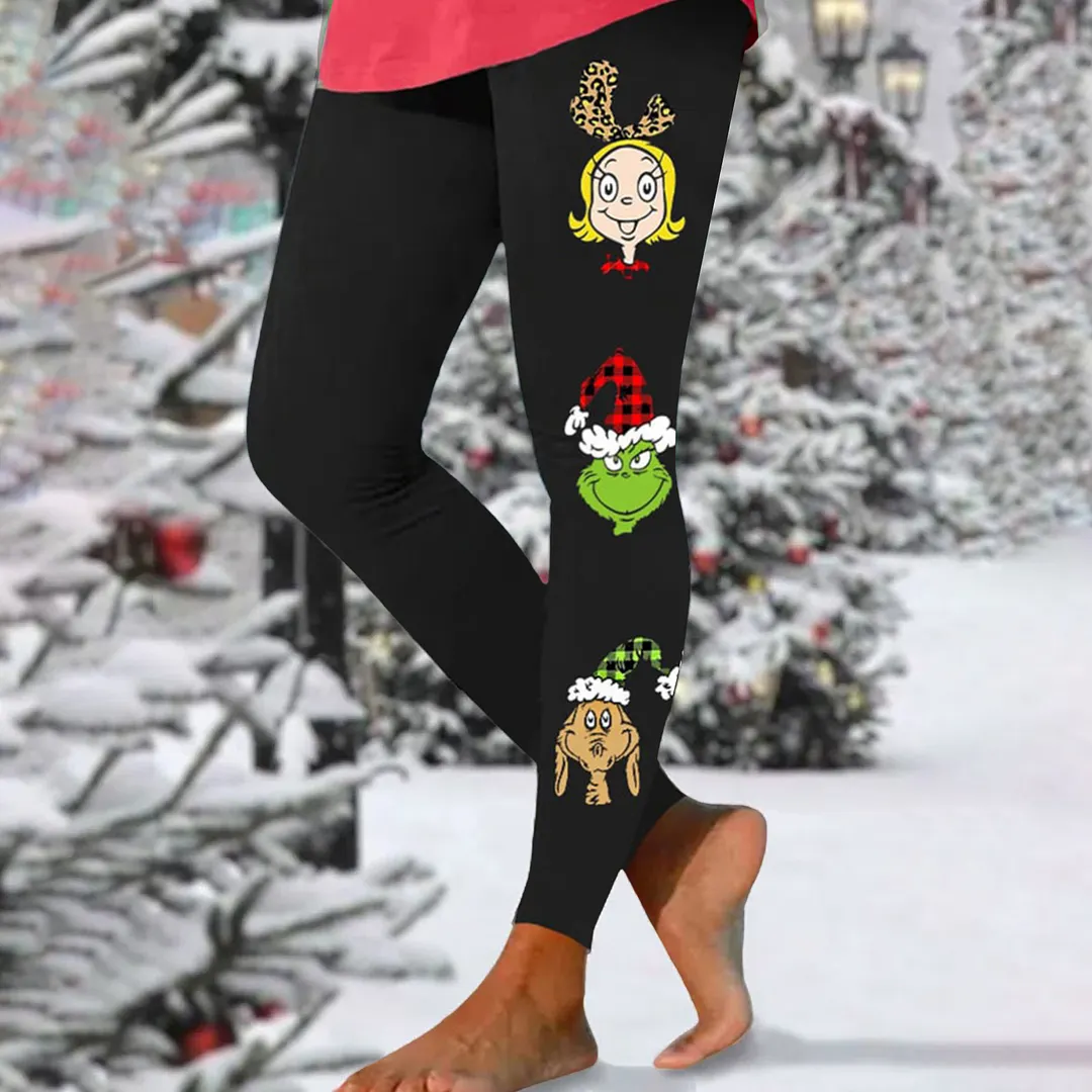 Churchf Churchf WISH Print Bottom Green Pattern Pants Women's Boots